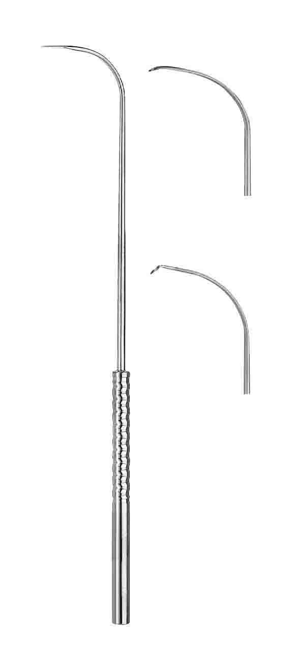 BEHRBOHM SPATULA 45 DERECE AÇILI 3MM 17 CM